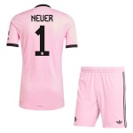 Günstige Fußballtrikots FC Bayern München Neuer 1 Torwart Kinder 2025-26 Rosa Kurzarm Günstige Fußballtrikots FC Bayern München Neuer 1 Torwart Kinder 2025-26 Rosa Kurzarm